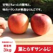 画像3: ※12月上旬発送※ 葉とらずサンふじ　贈答用　３kg ≪送料込≫ (3)