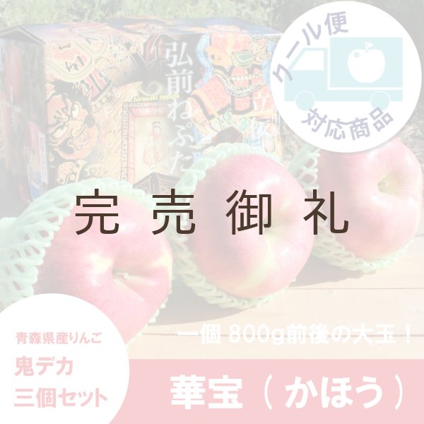 画像1: ※数量限定※ 華宝 -かほう-　鬼デカ３個セット（一玉約800g）≪送料込≫ (1)