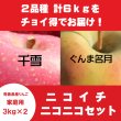 画像1: 【ニコイチセット】千雪＆ぐんま名月　家庭用　３kg×２箱 ≪送料込≫ (1)